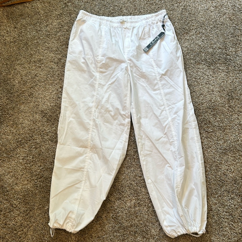 CHARLIE B White Track Pants